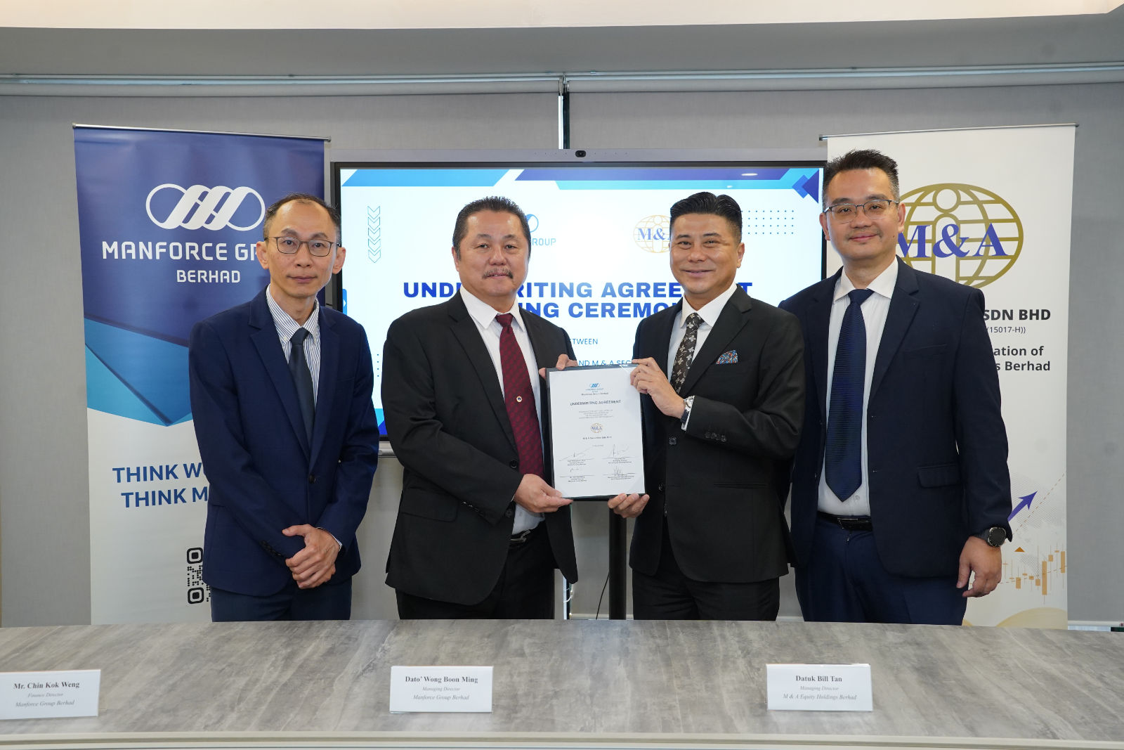 UNDERWRITING CEREMONY -17 MARCH 2026 @ M&A OFFICE