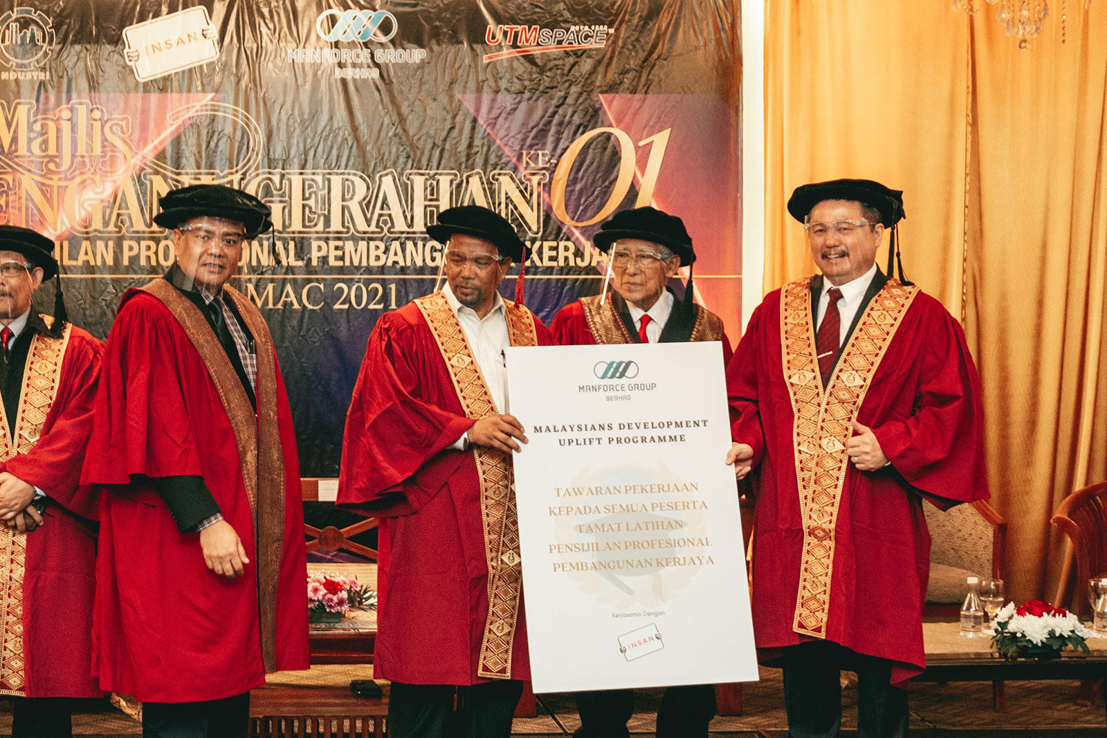 Graduation Ceremony of Malaysians Development Uplift Programme (MDUP)