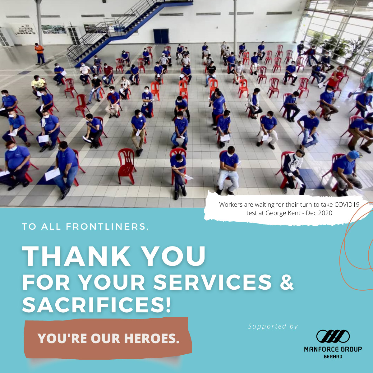 FRONTLINERS: THANK YOU FOR ALL YOU DO!