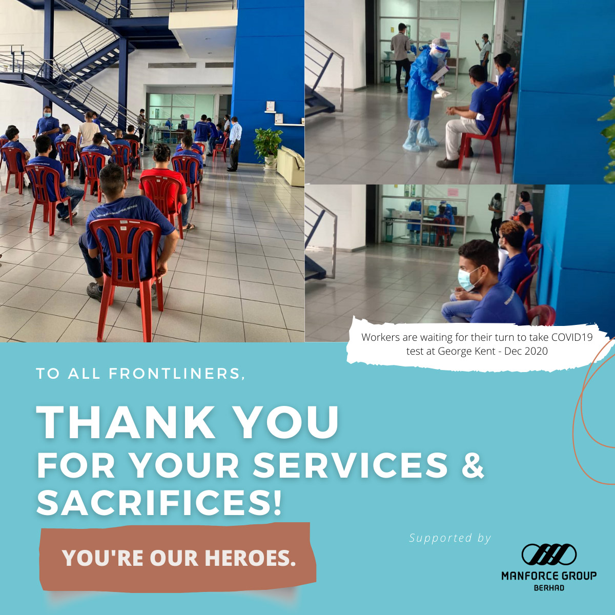 FRONTLINERS: THANK YOU FOR ALL YOU DO!