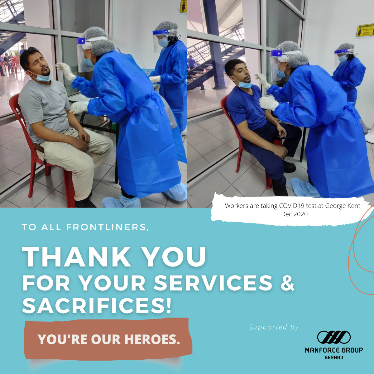 FRONTLINERS: THANK YOU FOR ALL YOU DO!