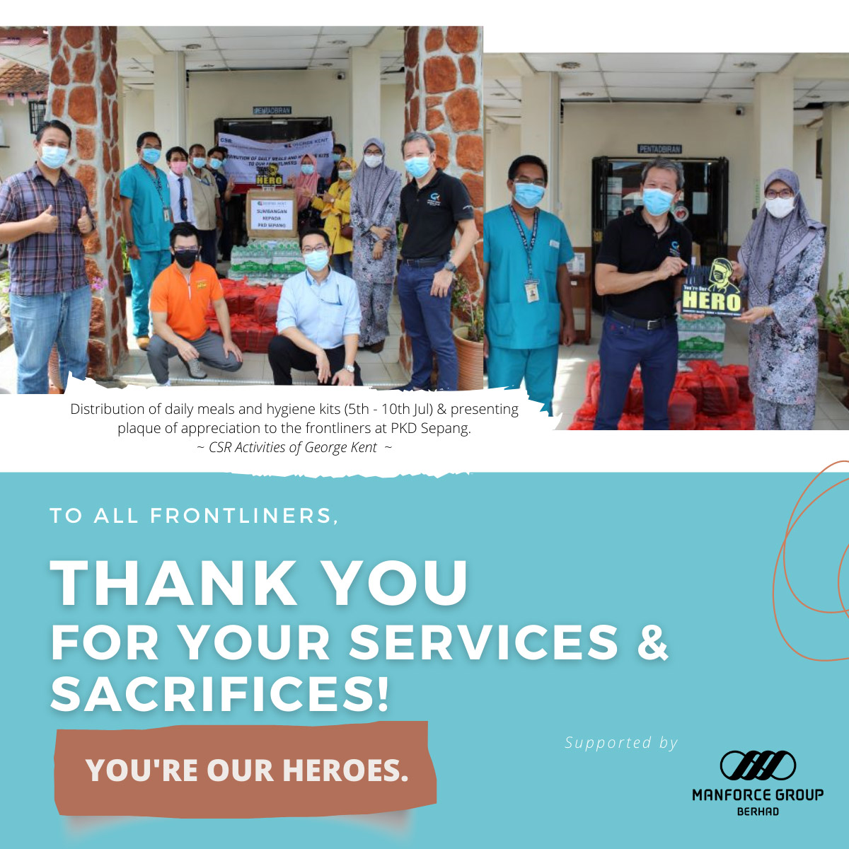 FRONTLINERS: THANK YOU FOR ALL YOU DO!