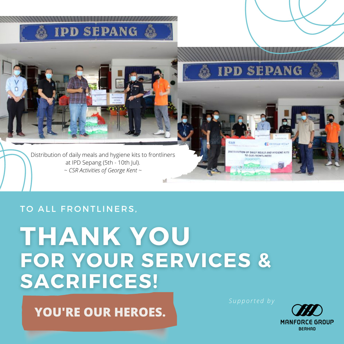 FRONTLINERS: THANK YOU FOR ALL YOU DO!