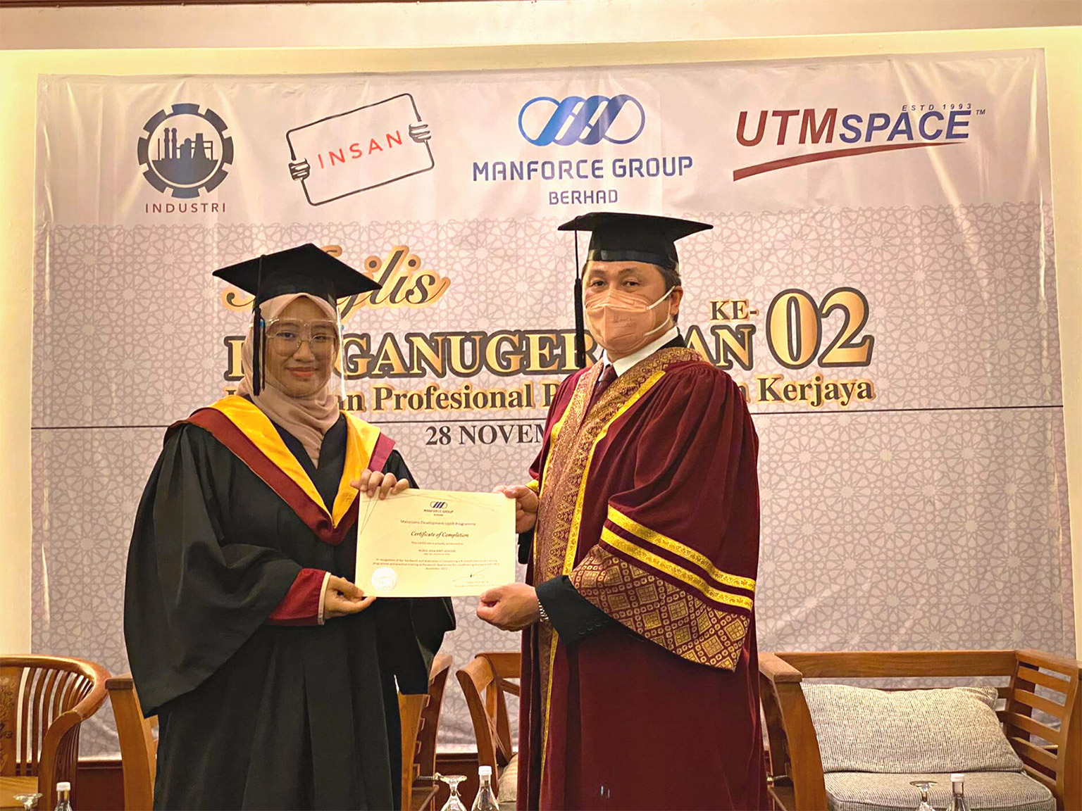 2nd Graduation Ceremony of Malaysian Development Uplift Program (MDUP)