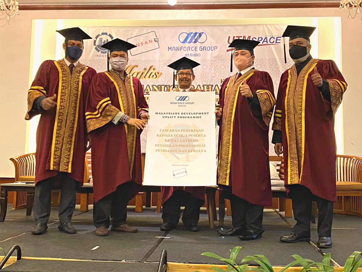 2nd Graduation Ceremony of Malaysian Development Uplift Program (MDUP)