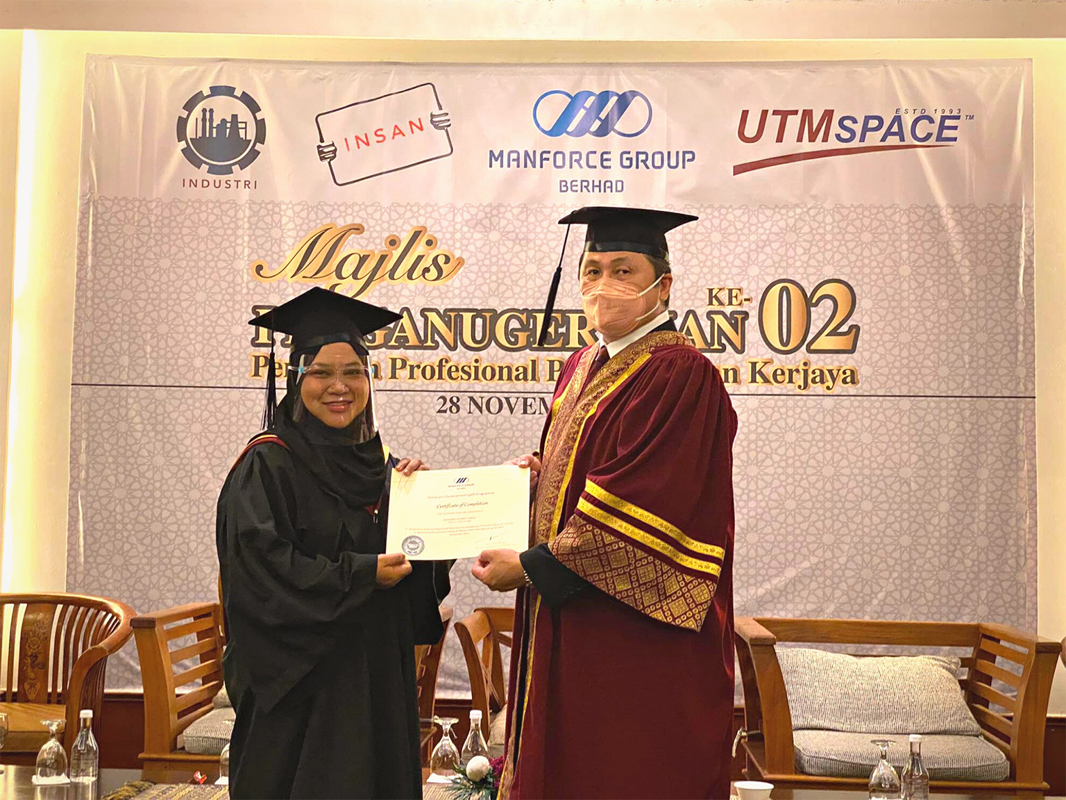 2nd Graduation Ceremony of Malaysian Development Uplift Program (MDUP)
